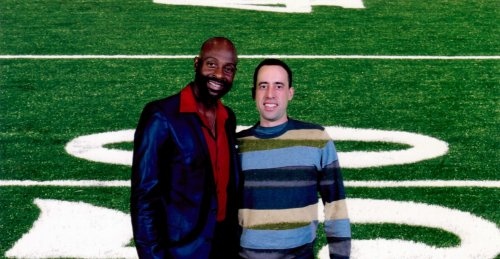 Dr. Mainieri with Chiropractic Advocate Jerry Rice